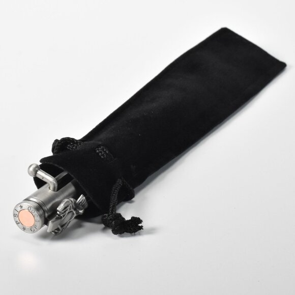 Hand Made Deer Hunter Bolt Action Pen in Antique Pewter with Deer Antler Body - Picture 11 of 11